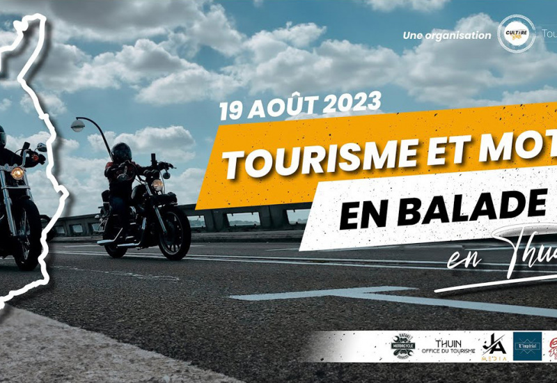 Thuin: une balade à moto de 130 km ce samedi 19 août au départ de la place du Chapitre 