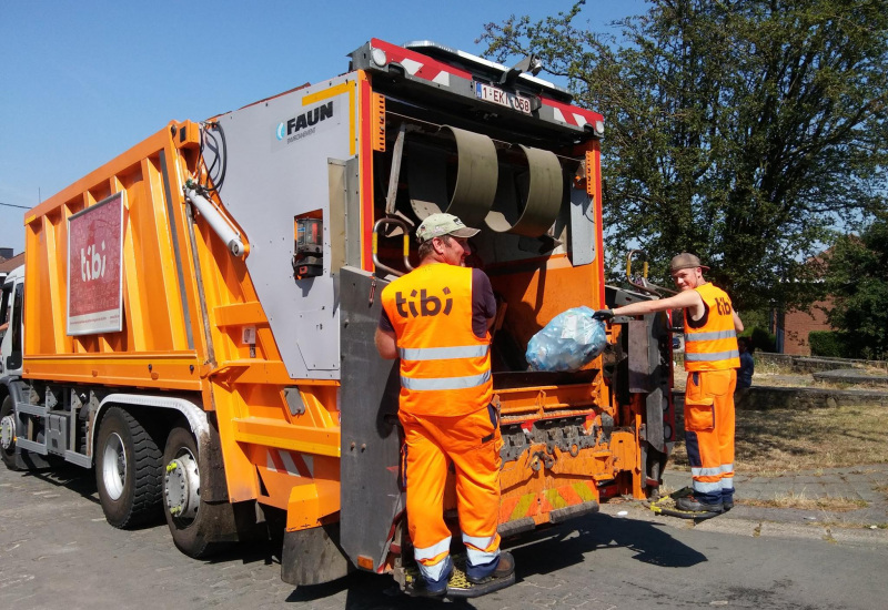 Du changement dans les collectes de déchets à Châtelet et à Fleurus