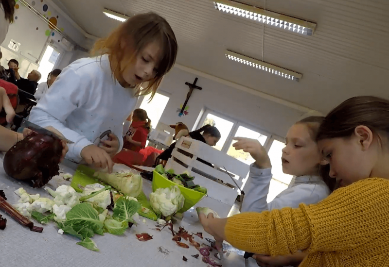 Charleroi : Priorité à l'alimentation durable dans 14 écoles communales