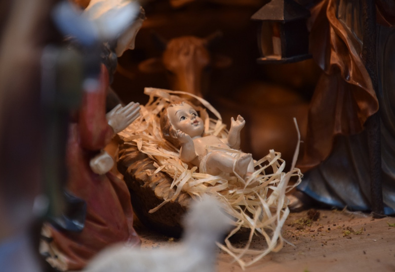 Exposition de crèches de Noël à l'église Sainte-Thérèse d'Erquelinnes