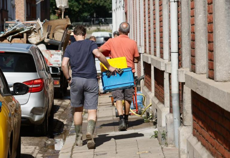 Ham-sur-Heure: des conteneurs pour jeter vos déchets inondations ! 