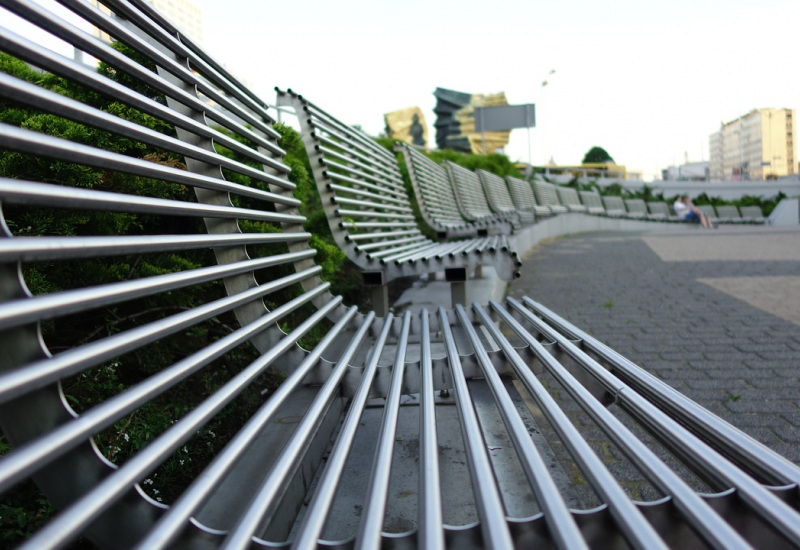 Nouveaux aménagements urbains à Charleroi 