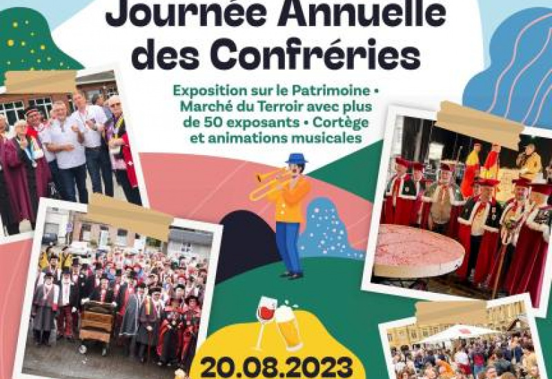 Courcelles: rendez-vous dimanche pour la Journée Annuelle des Confréries