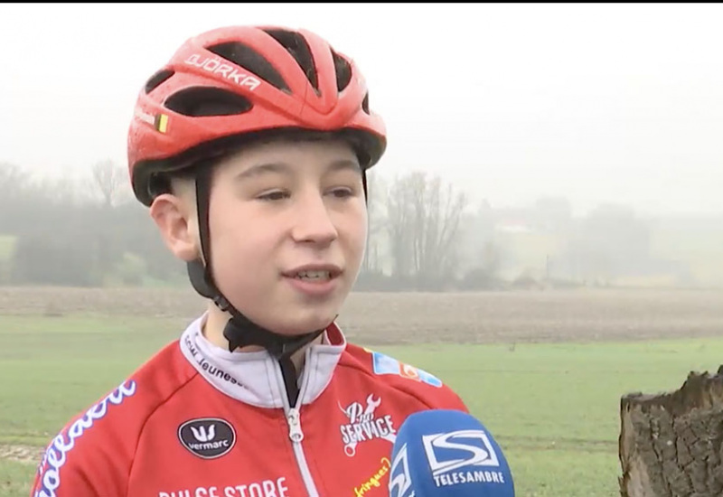 Pont-à-Celles : Romain Haid, le jeune espoir du cyclisme 