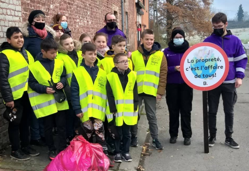 Très bon bilan pour le 1er marathon de la propreté en Wallonie