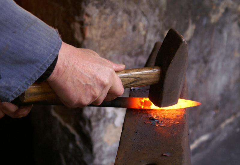 Des démonstrations de forges au Bois du Cazier 