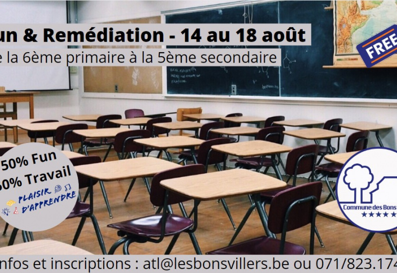 Les Bons Villers : une semaine combinant remédiations et diverses activités