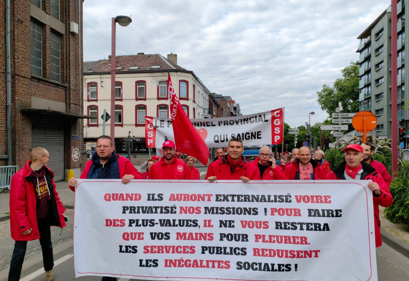 Grève nationale : un premier point sur la situation à Charleroi 