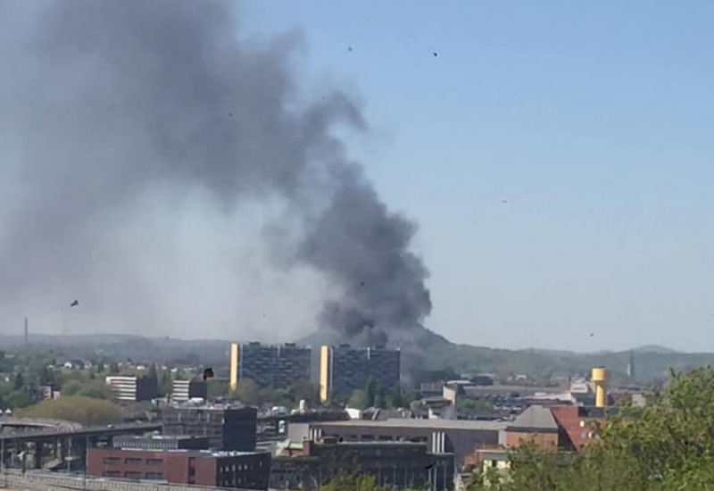 Incendie à Marcinelle, plus de peur que de mal