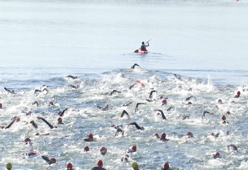 Lacs de l'Eau d'Heure: L'Ironlakes 2022 accueillera les Nationaux half distance de triathlon