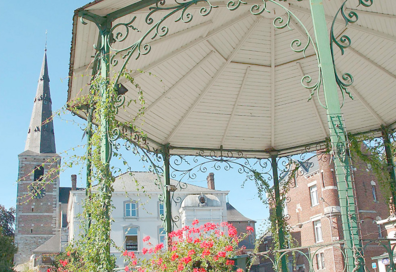 Nalinnes : Le kiosque a 115 ans et sera à l'honneur pour les jounées européennes du patrimoine