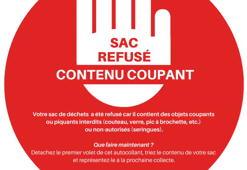 Hygea : Fini le ramassage des sacs-poubelles contenant des objets coupants/piquants