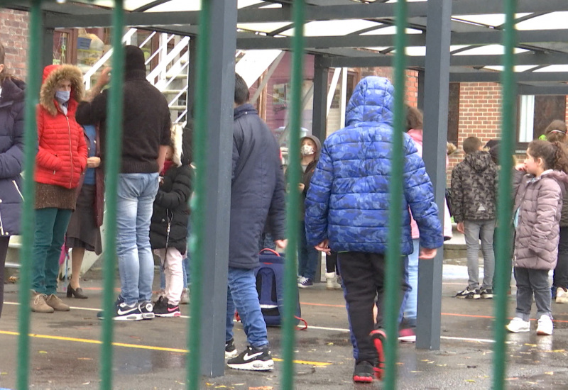 Masque: cas d'école à Courcelles ! 