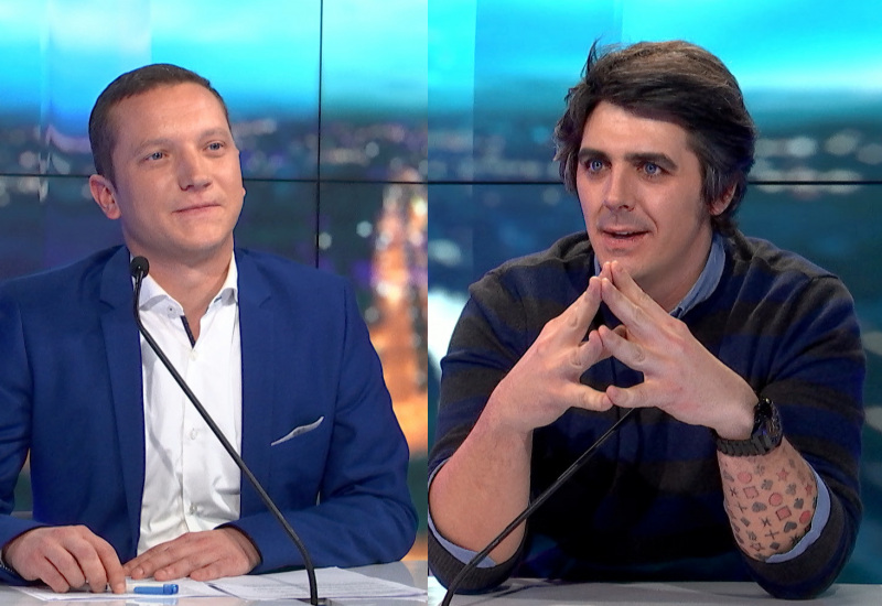 Notre journaliste François Grossard "mentalisé" en direct par Benjamin Ghislain