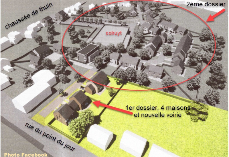 Mont-sur-Marchienne Haies : Colruyt réattaque