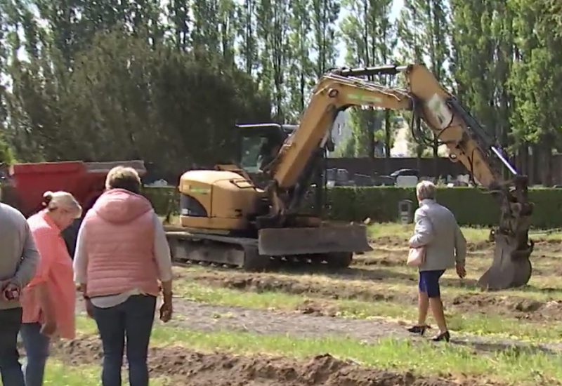 Une pelouse d’honneur du cimetière de Gosselies rasée 