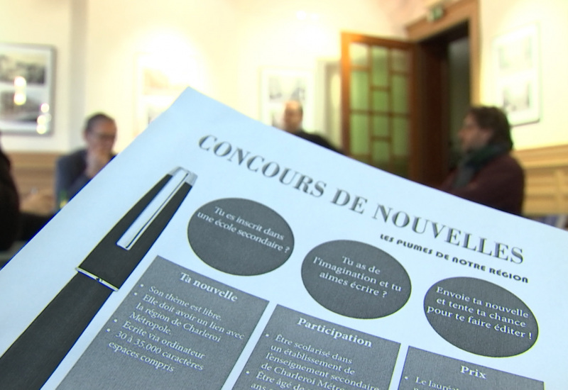 Charleroi: un concours de nouvelles pour les jeunes 