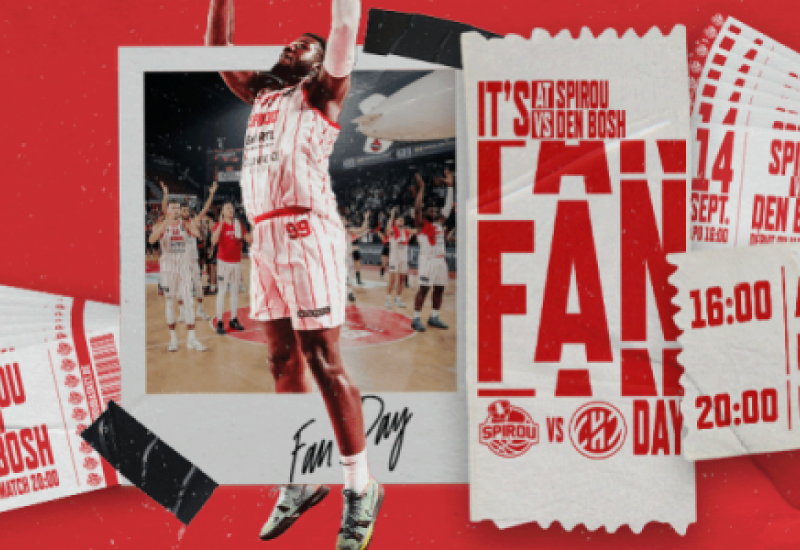 Spirou Basket: toutes les infos sur la Fan Day