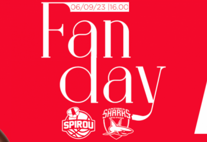 Le Fan Day du Spirou Basket, c'est ce mercredi 6 septembre ! 