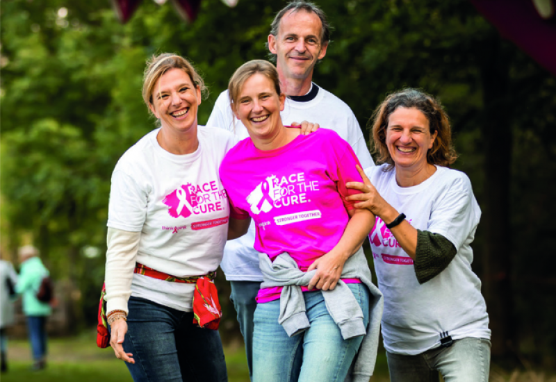 Gerpinnes organise une course/marche en faveur de la lutte contre le cancer du sein