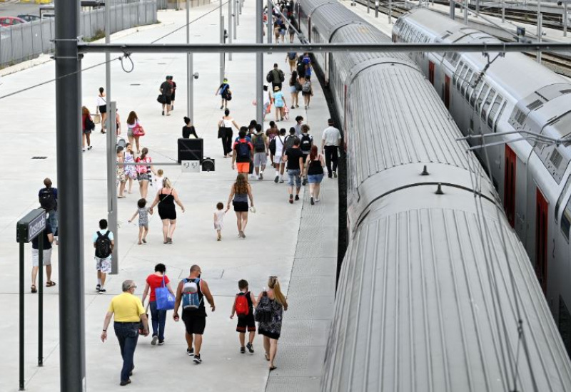 Week-end du 15 août: La SNCB programme des trains supplémentaires vers la Côte 