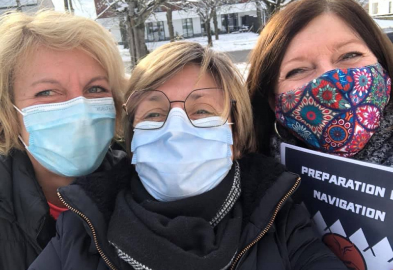 Thuin : Isabelle, Catherine et Bernadette partent à l'assaut du désert (vidéo)