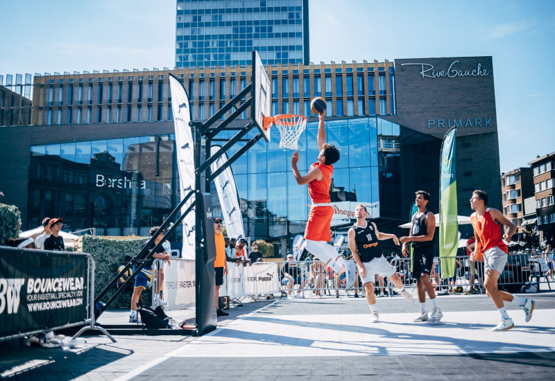 Ce samedi, le basket sera à l'honneur avec le Crelan 3X3 Masters à Charleroi 