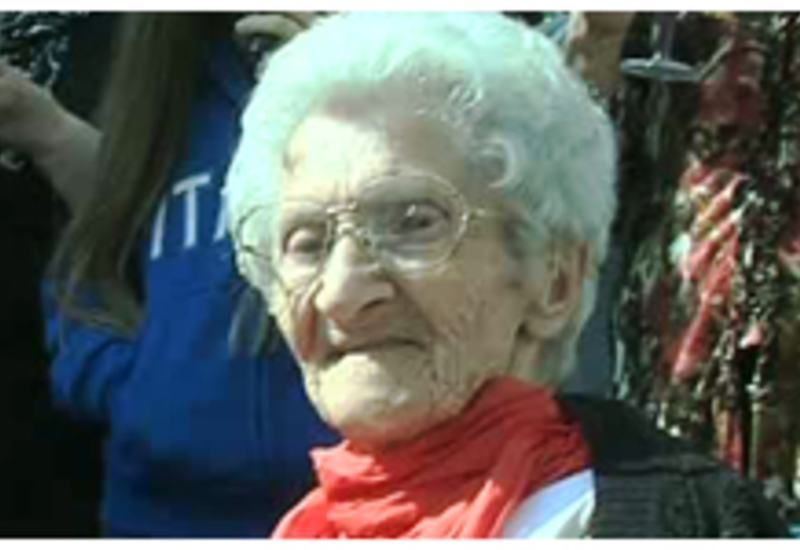 01/10/12 : Rosa fête ses 100 ans à Châtelineau