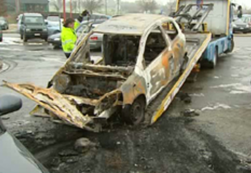 03/01/11 : Vandalisme à la gare de Luttre