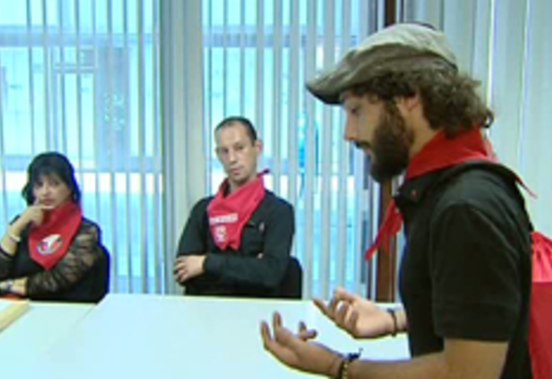 12/05/11 : Action de la FGTB au Forem
