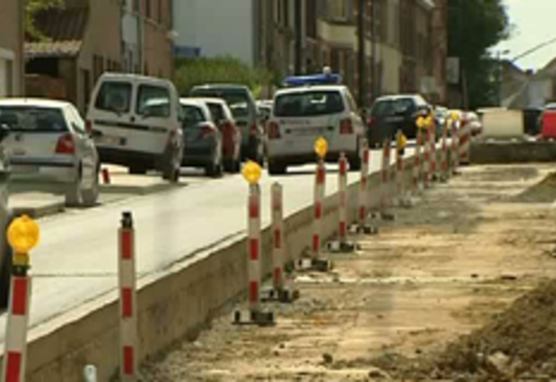 16/08/11 : Travaux du métro à Gosselies