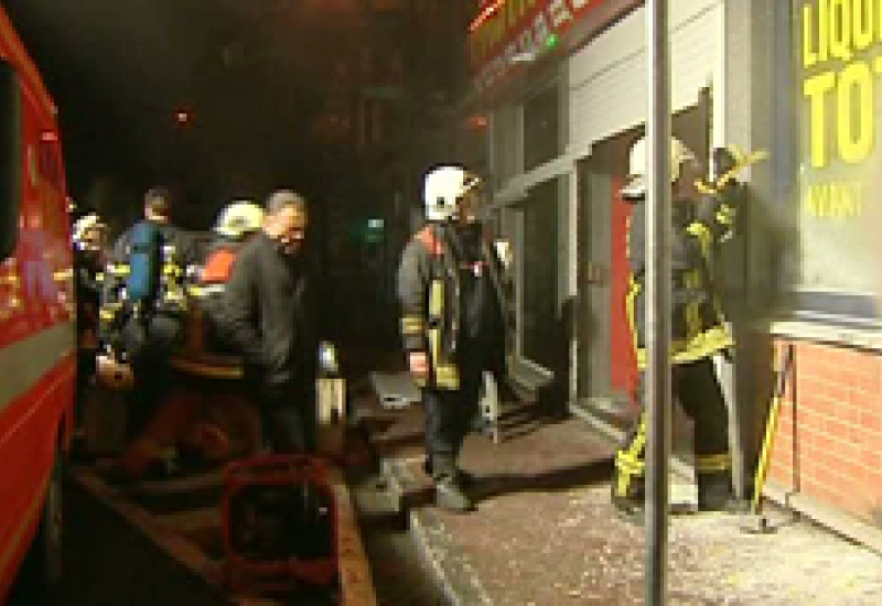31/01/12 : Incendie à Tamines