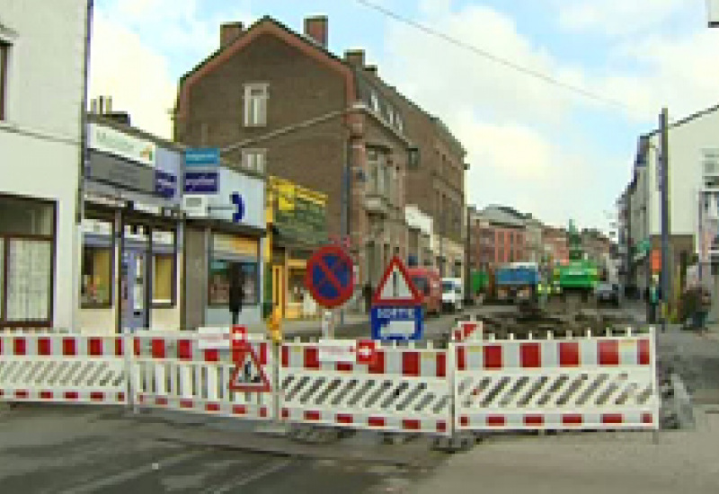 19/03/12 : Travaux du métro à Gosselies