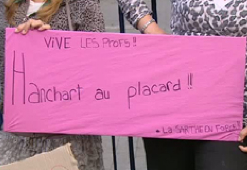 10/09/12 : Polémique à l'école de la Sarthe