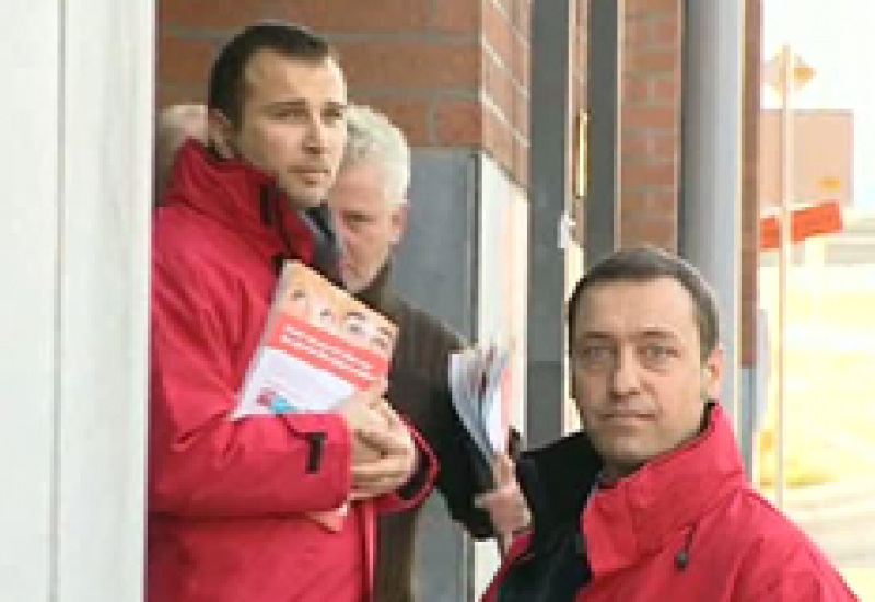 10/10/12 : Action de la FGTB