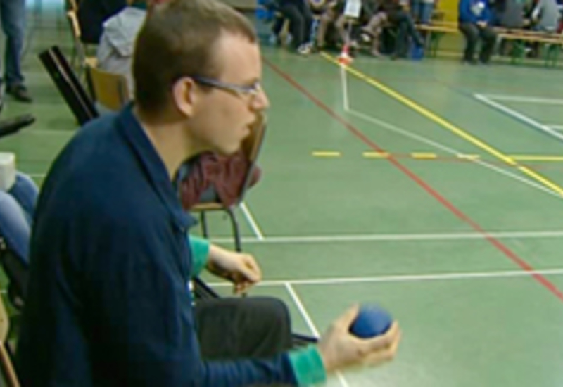 26/11/12 : Tournoi de boccia à Froidchapelle
