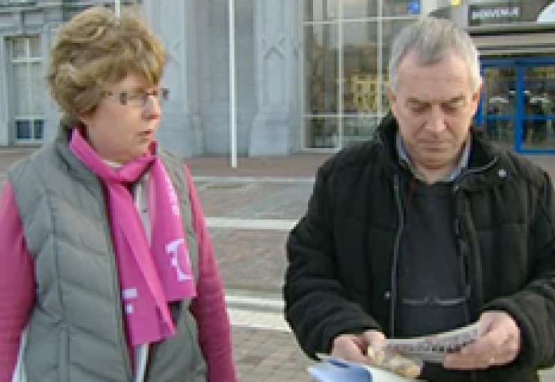 20/02/13 : Action du FDF à la gare du Sud