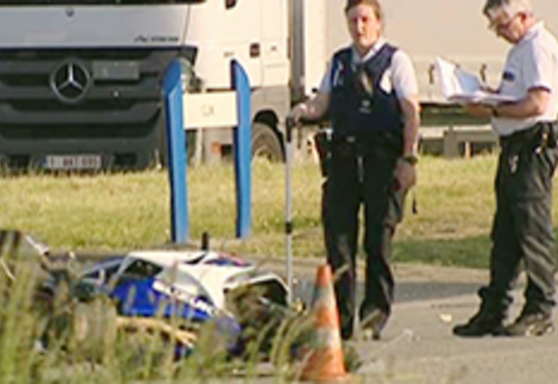 07/06/13 : Accident mortel à Courcelles
