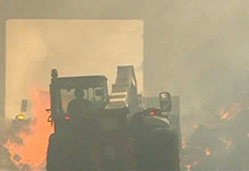 15/07/13 : Incendie au Manège de la Tourelle