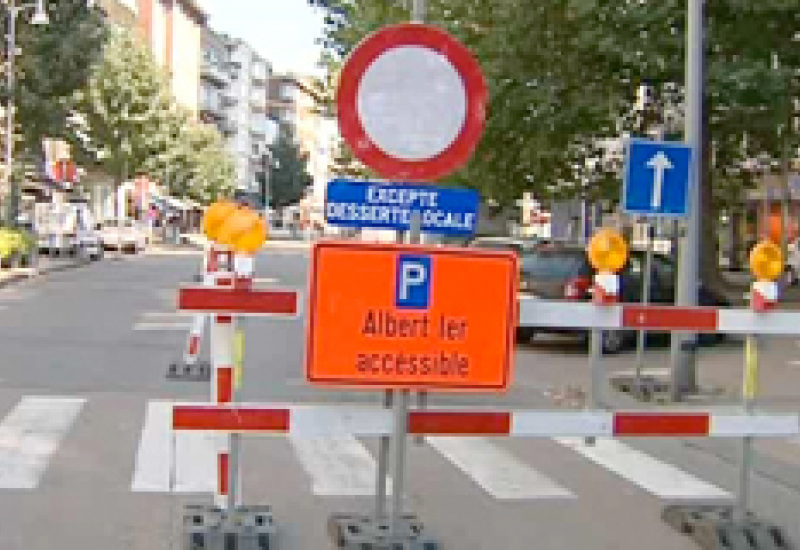 02/09/13 : Le Boulevard Tirou coupé en deux
