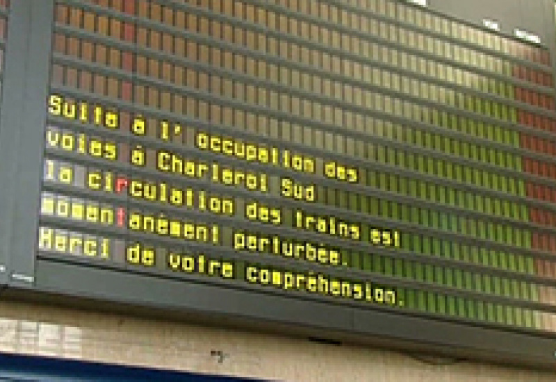 04/10/13 : Grève à la SNCB, encore !