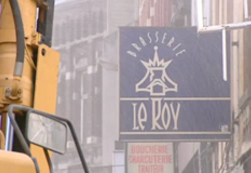 10/10/13 : Démolition de la brasserie Le Roy