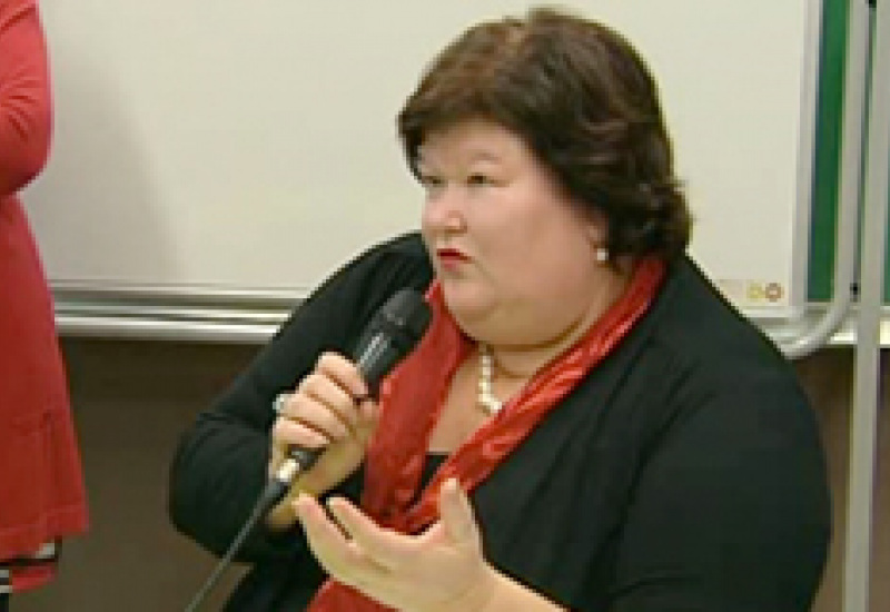 17/10/13 : Maggie De Block au "Verseau"