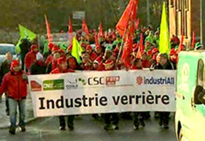 13/12/13 : Le secteur du verre se mobilise