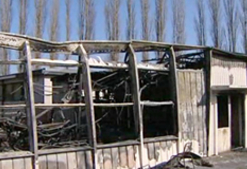 10/03/14 : L'école des "Cerisiers" incendiée