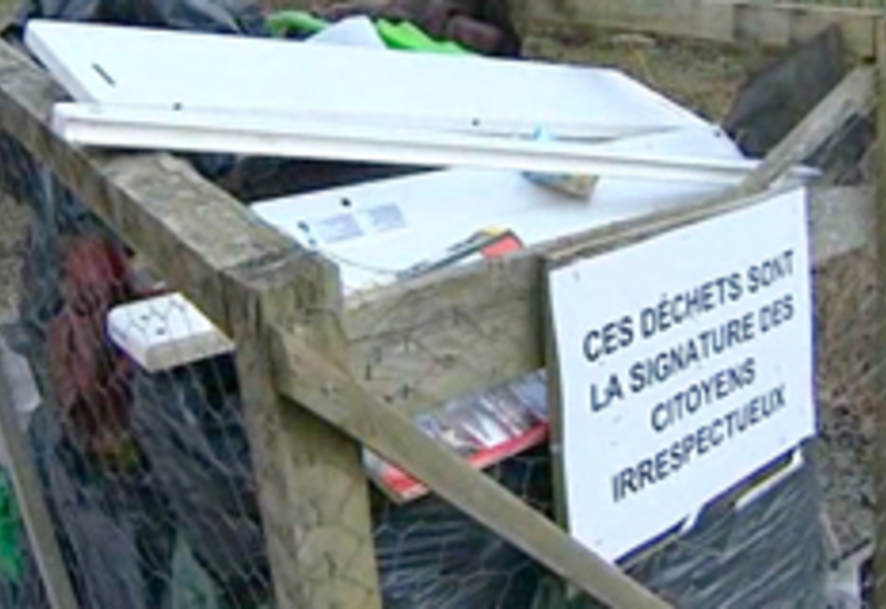 13/03/14 : "Halte aux déchets sauvages !"