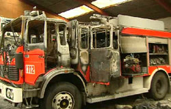 0 06/06/11 : Incendie à la caserne de Thuin