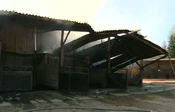 0 28/09/11 : Incendie dans un manège