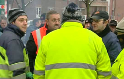 0 06/02/12 : Manifestation des ouvriers communaux