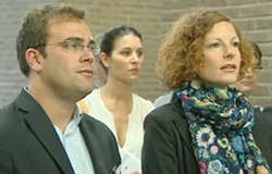 0 17/09/13 : Marie-Martine Schyns à Courcelles